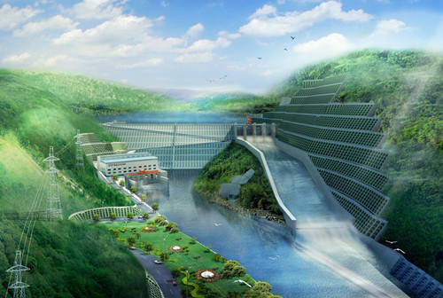 凉州老挝南塔河1号水电站项目